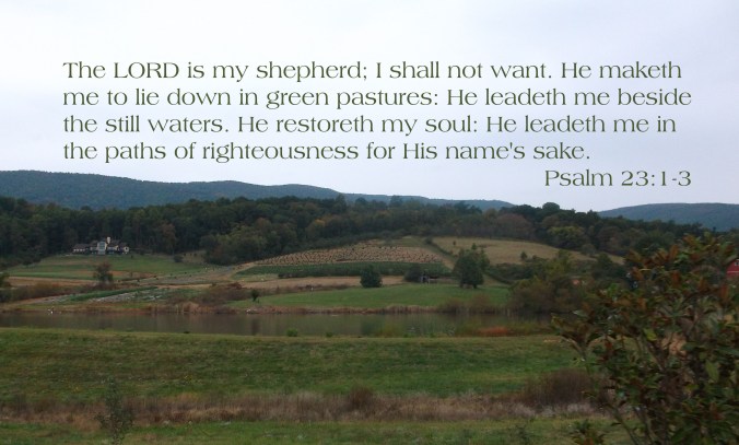 Virginia mountain scene