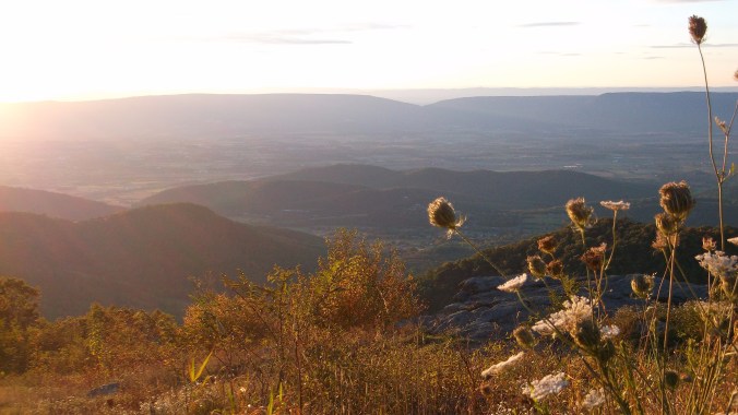 skyline-drive-at-sunset