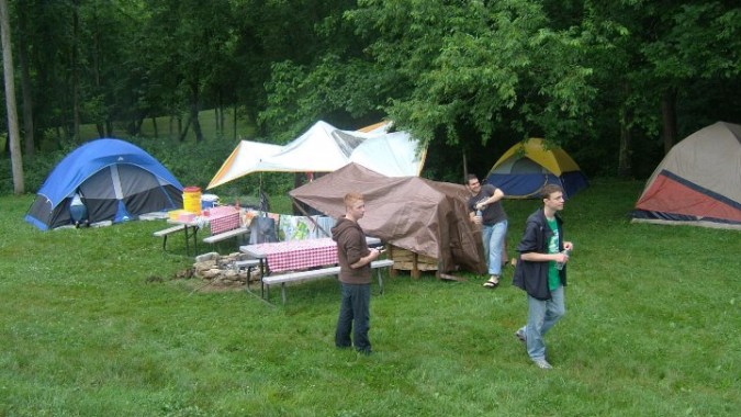 tenting-in-the-rain