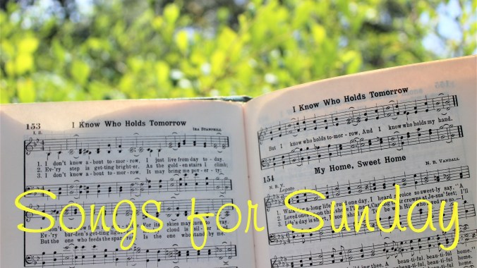 open hymnal in the sunshine